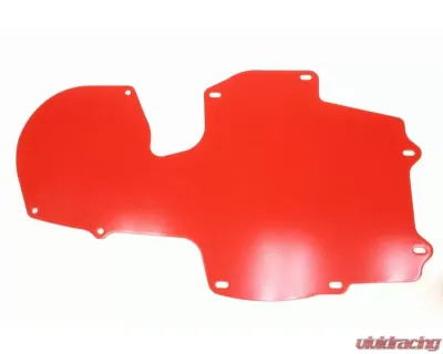 BMR Suspension A/C Delete Panel Aluminum Red Chevrolet Camaro | Pontiac Firebird 1970-1981 - FP002R