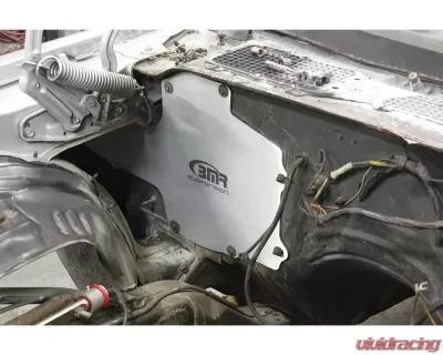 BMR Suspension A/C Delete Panel Aluminum Chevrolet Camaro | Pontiac Firebird 1970-1981 - FP002L