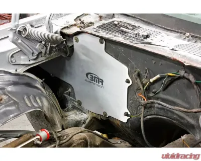 BMR Suspension A/C Delete Panel Aluminum Chevrolet Camaro | Pontiac Firebird 1970-1981 - FP002L