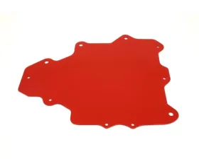 BMR Suspension A/C Delete Panel, Aluminum Red Chevrolet Camaro 1993-2002 | Pontiac Firebird 1993-2002