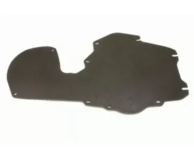 BMR Suspension A/C Delete Panel Aluminum Black Buick Grand Sport | Chevy El Camino | Oldsmobile Cutlass | Pontiac LeMans 68-72