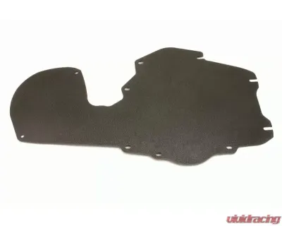 BMR Suspension A/C Delete Panel Aluminum Black Buick Grand Sport | Chevy El Camino | Oldsmobile Cutlass | Pontiac LeMans 68-72 - FP004H