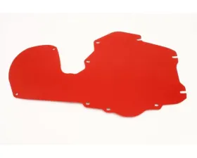 BMR Suspension A/C Delete Panel Aluminum Red Buick Grand Sport | Chevy El Camino | Oldsmobile Cutlass | Pontiac LeMans 68-72