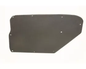 BMR Suspension A/C Delete Panel Aluminum Black Buick Skylark | Chevrolet Chevelle | Oldsmobile Cutlass | Pontiac GTO 1964-1967