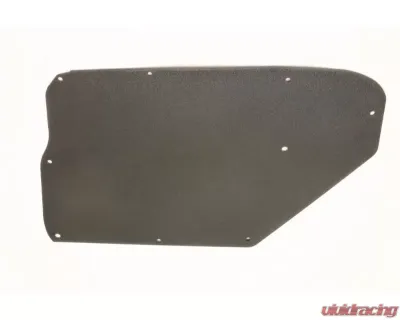 BMR Suspension A/C Delete Panel Aluminum Black Buick Skylark | Chevrolet Chevelle | Oldsmobile Cutlass | Pontiac GTO 1964-1967 - FP006H
