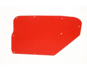 BMR Suspension A/C Delete Panel Aluminum Red Buick Skylark | Chevrolet Chevelle | Oldsmobile Cutlass | Pontiac GTO 1964-1967
