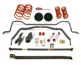 BMR Suspension Handling Performance Package Level 1 Black Ford Mustang 2005-2010