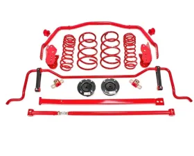 BMR Suspension Handling Performance Package Level 1 Red Ford Mustang 2005-2010