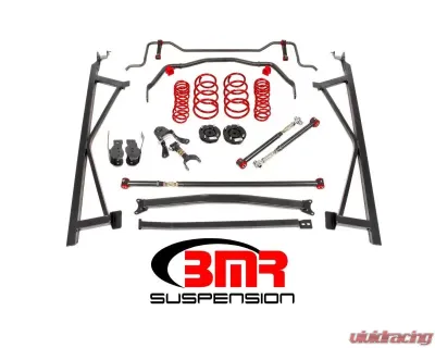 BMR Suspension Handling Performance Package Level 2 Black Ford Mustang 2005-2010 - HPP003H