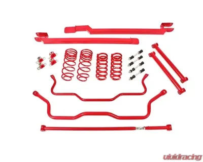 BMR Suspension Handling Performance Package Level 1 Red Chevrolet Camaro | Pontiac Firebird 1993-2002 - HPP005R