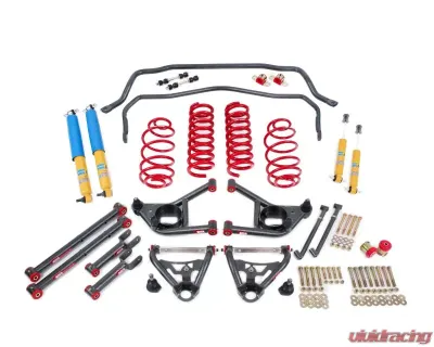 BMR Suspension Handling Performance Package Level 2 Black Buick Grand Sport | Chevrolet El Camino | Oldsmobile 442 | Pontiac GTO 68-72 - HPP012H