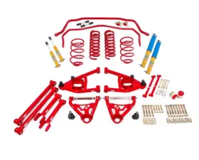 BMR Suspension Handling Performance Package Level 2 Red Buick Skylark | Chevrolet Malibu | Oldsmobile 442 | Pontiac GTO 65-66