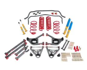 BMR Suspension Handling Performance Package Level 2 Black Buick Skylark | Chevrolet Malibu | Oldsmobile 442 | Pontiac GTO 64