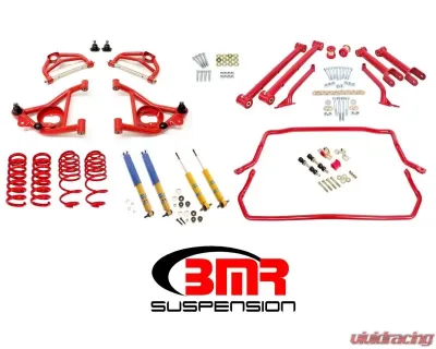 BMR Suspension Handling Performance Package Level 2 Red Buick Regal | Chevrolet Malibu | Pontiac Grand Prix 1978-1987 - HPP048R
