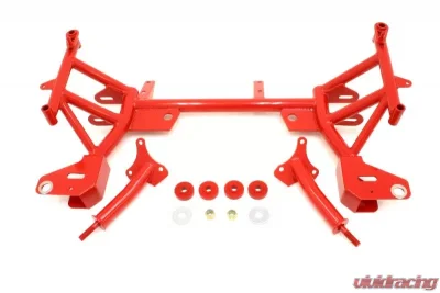 BMR Suspension Pinto Rack Mounts K-member SBC/BBC Motor Mounts Red Chevrolet Camaro | Pontiac Firebird 1993-2002 - KM005-1R