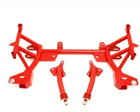 BMR Suspension Standard Rack Mounts K-member SBC/BBC Motor Mounts Red Chevrolet Camaro | Pontiac Firebird 1993-2002