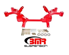 BMR Suspension Pinto Rack Mount K-member LS1 Motor Mounts Red Chevrolet Camaro | Pontiac Firebird 1982-1992