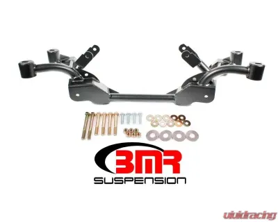 BMR Suspension Factory Steering K-member LS1 Motor Mounts Black Chevrolet Camaro | Pontiac Firebird 1982-1992 - KM008H