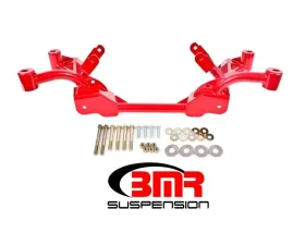 BMR Suspension Factory Steering K-member LS1 Motor Mounts Red Chevrolet Camaro | Pontiac Firebird 1982-1992