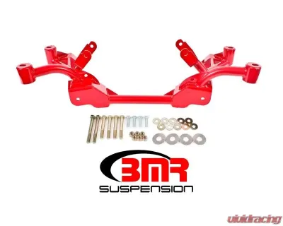 BMR Suspension Factory Steering K-member LS1 Motor Mounts Red Chevrolet Camaro | Pontiac Firebird 1982-1992 - KM008R