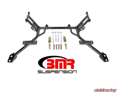 BMR Suspension Standard Rack Mounts K-member No Motor Mounts Black Ford Mustang 2005-2010 - KM009H