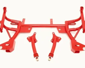 BMR Suspension Pinto Rack Mounts K-member TURBO SBC/BBC Motor Mounts Red Chevrolet Camaro | Pontiac Firebird 1993-2002