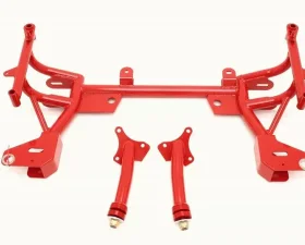 BMR Suspension Standard Rack Mounts K-member TURBO SBC BBC Motor Mounts Red Chevrolet Camaro | Pontiac Firebird 1993-2002