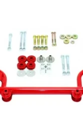 BMR Suspension Standard Rack Mounts K-member Standard Motor Mounts Red Ford Mustang 2005-2014                                     - KM018R - Image 2