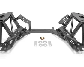 BMR Suspension K-Member Premium Version, with Spring Perches Black Hammertone Ford Mustang 1996-2004