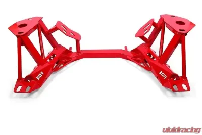 BMR Suspension K-Member Premium Version, with Spring Perches Red Ford Mustang 1996-2004 - KM743R
