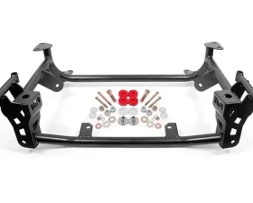 BMR Suspension Street/Strip Version Black Hammertone Lightweight K-Member Ford Mustang 2015-2022