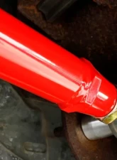 BMR Suspension Rod Ends Double Adjustable Lower Control Arms DOM Red Chevrolet Camaro | Pontiac Firebird 1982-2002                                     - LCA344R - Image 5