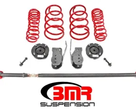 BMR Suspension Lowering Spring Package Black Ford Mustang 2005-2010