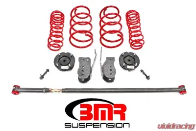 BMR Suspension Lowering Spring Package Black Ford Mustang 2005-2010 - LSP001H
