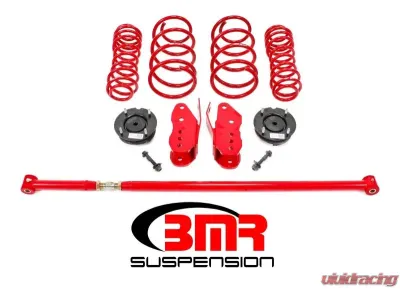 BMR Suspension Lowering Spring Package Red Ford Mustang 2005-2010 - LSP001R