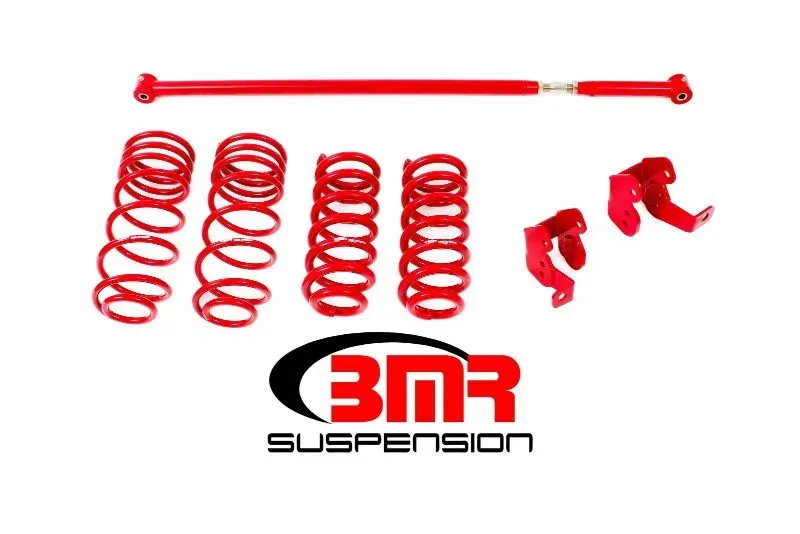 BMR Suspension Lowering Spring Package Red Chevrolet Camaro | Pontiac Firebird 1993-2002 - LSP003R