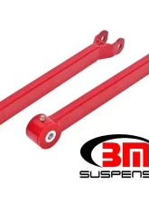 BMR Suspension Lower Trailing Arms Poly Bushings Non-adjustable Red Dodge Challenger 2008-2021                                     - LTA110R - Image 2