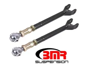 BMR Suspension Lower Trailing Arms Rod Ends On-car Adjustable Black Dodge Challenger 2008-2021