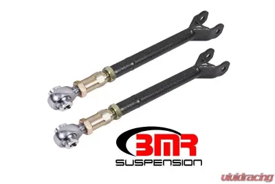 BMR Suspension Lower Trailing Arms Rod Ends On-car Adjustable Black Dodge Challenger 2008-2021 - LTA112H