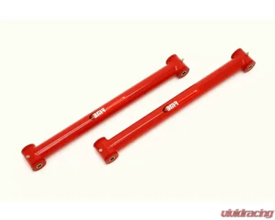 BMR Suspension Lower Control Arms Polyurethane Bushings Chrome Moly Non-adjustable Red Chevrolet Camaro | Pontiac Firebird 1982-2002 - MTCA001R