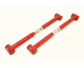 BMR Suspension Lower Control Arms Polyurethane Bushings Chrome Moly On-car Adjustable Red Buick Regal | Chevrolet Malibu | Oldsmobile Cutlass 78-02