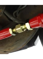 BMR Suspension Lower Control Arms Polyurethane Bushings Chrome Moly On-car Adjustable Red Buick Regal | Chevrolet Malibu | Oldsmobile Cutlass 78-02                                     - MTCA002R - Image 3