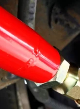 BMR Suspension Lower Control Arms Polyurethane Bushings Chrome Moly On-car Adjustable Red Buick Regal | Chevrolet Malibu | Oldsmobile Cutlass 78-02                                     - MTCA002R - Image 6