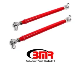 BMR Suspension Lower Control Arms Rod Ends Chrome Moly Double Adjustable Red Chevrolet Camaro 1982-2002 | Buick Regal 1978-1987