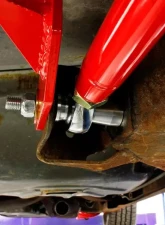 BMR Suspension Lower Control Arms Rod Ends Chrome Moly Double Adjustable Red Chevrolet Camaro 1982-2002 | Buick Regal 1978-1987                                     - MTCA003R - Image 3