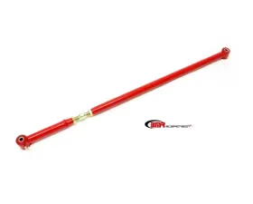 BMR Suspension Panhard Rod Polyurethane Bushings DOM On-car Adjustable Red Ford Mustang 2005-2014
