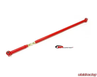 BMR Suspension Panhard Rod Polyurethane Bushings DOM On-car Adjustable Red Ford Mustang 2005-2014 - PHR006R