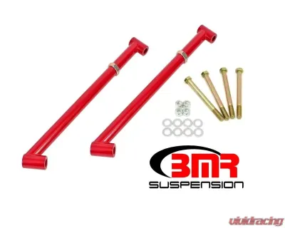 BMR Suspension Control Arm Reinforcement Braces Red Buick Grand Sport | Chevrolet El Camino | Oldsmobile 442 | Pontiac GTO 1964-1967 - RB001R