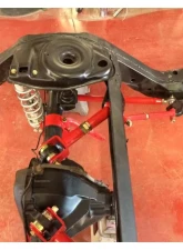 BMR Suspension Control Arm Reinforcement Braces Red Buick Grand Sport | Chevrolet El Camino | Oldsmobile 442 | Pontiac GTO 1964-1967                                     - RB001R - Image 2