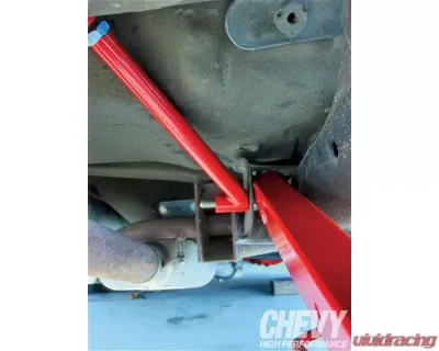 BMR Suspension Control Arm Reinforcement Braces Red Buick Grand Sport | Chevrolet El Camino | Oldsmobile 442 | Pontiac GTO 1964-1967 - RB001R